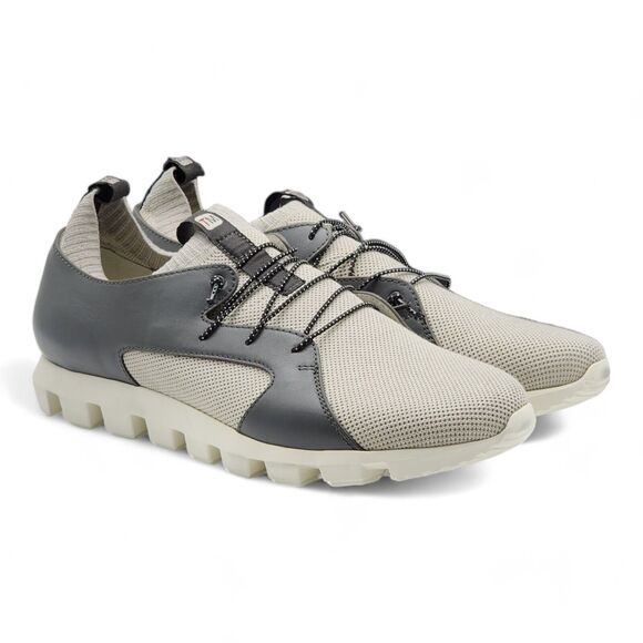 Z Zegna Techmerino Mesh Sneakers in Gray 11US - Picture 8 of 8